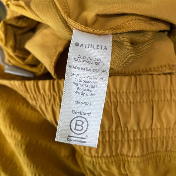 70 athleta brooklyn jogger gold - Picture 7 of 8
